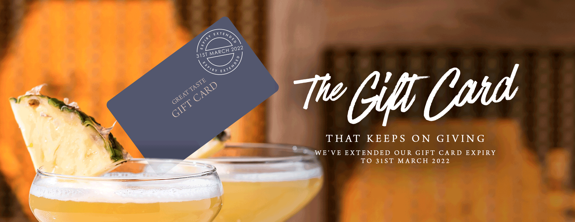 Give the gift of a gift card at The Green Man