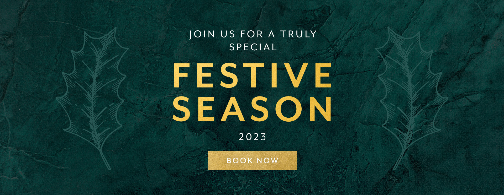 Christmas menu at The Green Man